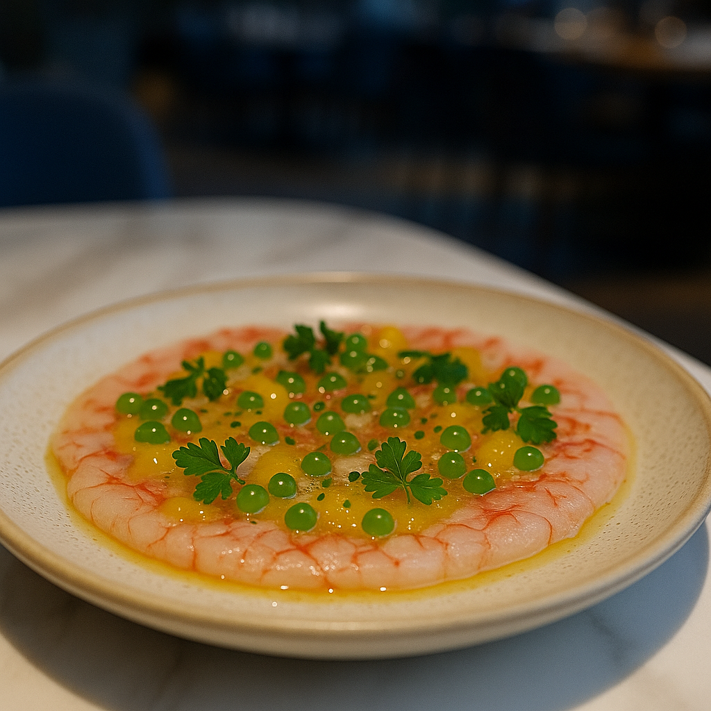 Carpaccio De Gambón