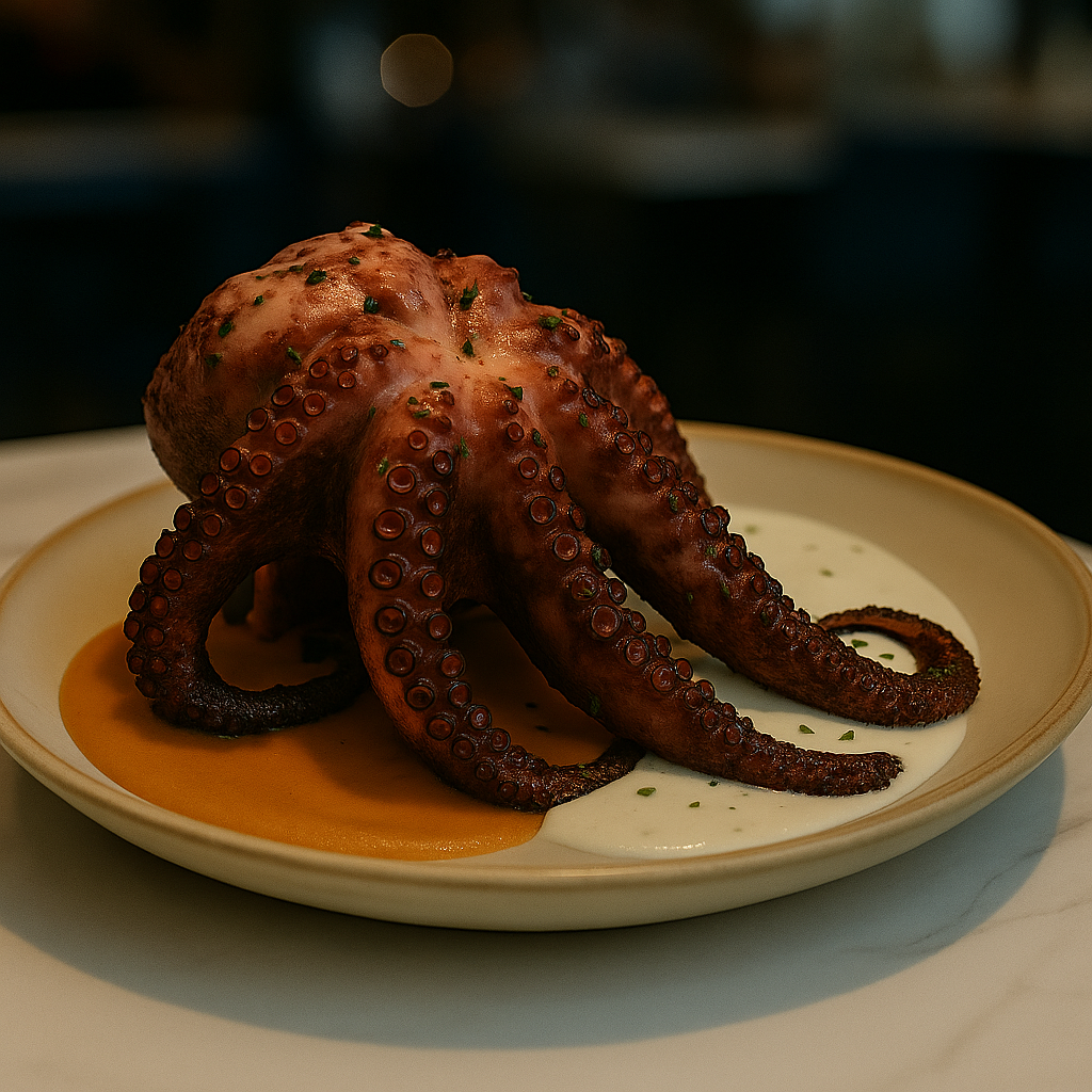 Pulpo A La Brasa